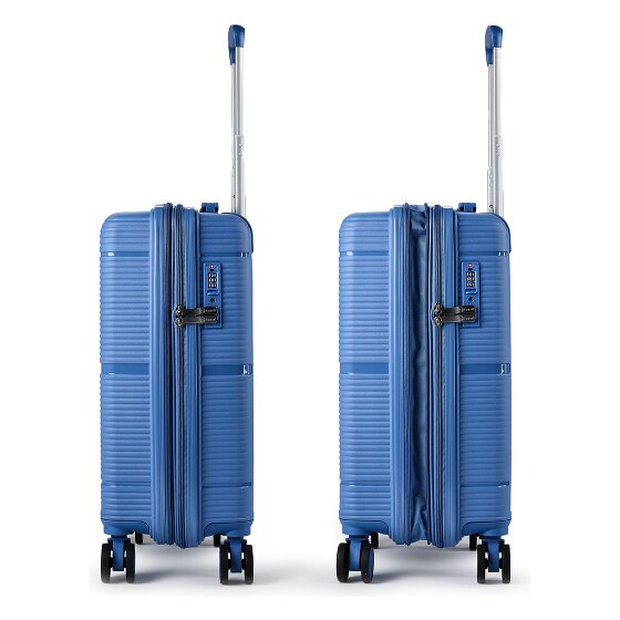 Benzi 5899 4 Rollen Kabinentrolley S 55 cm mit Dehnfalte