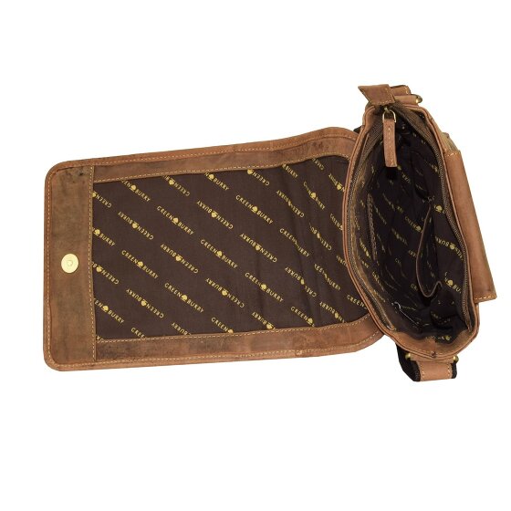 Greenburry Vintage Umhängetasche Leder 23 cm