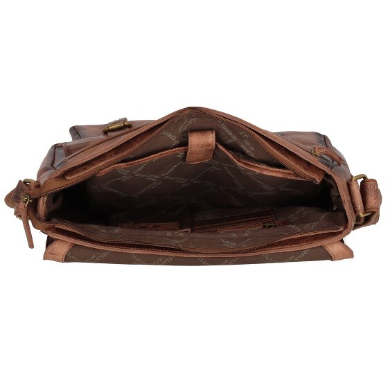 Greenland Nature Mascu & Line Umhängetasche Leder 30 cm