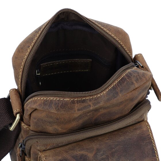 Greenburry Vintage Umhängetasche Leder 18 cm