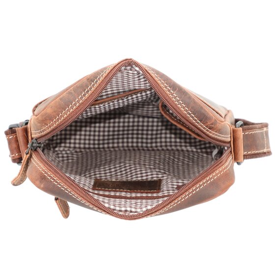 Jack Kinsky Baltimore 2 Umhängetasche Leder 20 cm