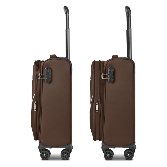 Stratic taska 4 Rollen Kabinentrolley S 55 cm mit Dehnfalte