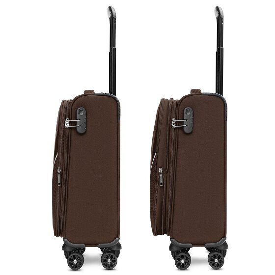 Stratic taska 4-Rollen Kabinentrolley S 55 cm mit Dehnfalte