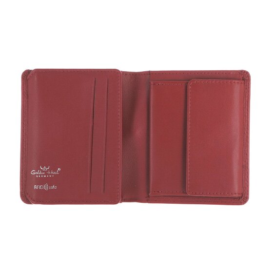Golden Head Polo Geldbörse RFID Schutz Leder 10 cm
