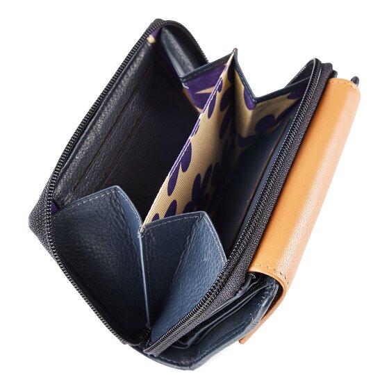 Greenburry Nappa Geldbörse RFID Schutz Leder 14 cm