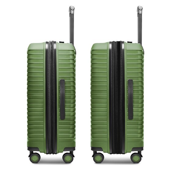 Stratic Shine 4 Rollen Trolley 66 cm mit Dehnfalte