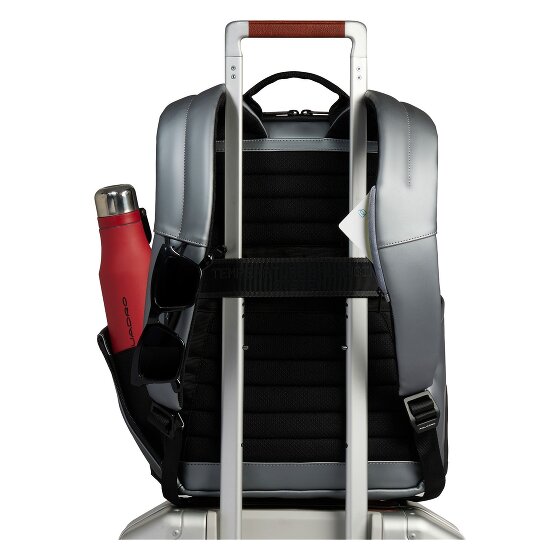 Piquadro Corner Business-Rucksack RFID Schutz 43 cm Laptopfach