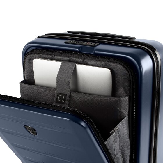 Heys Hatch 4 Rollen Kabinentrolley 53 cm Laptopfach mit Dehnfalte