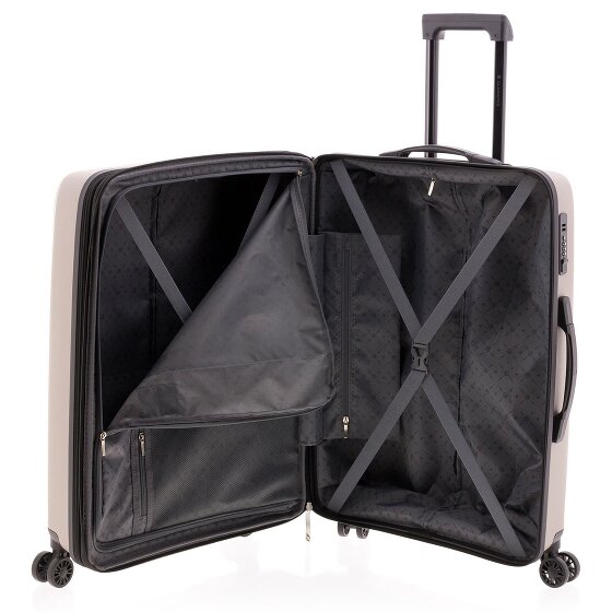 Gladiator 1700 4 Rollen Trolley 68 cm mit Dehnfalte