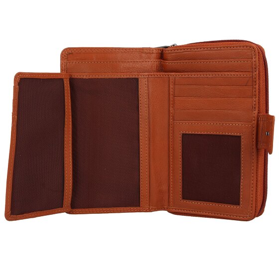 mano Donna Giulia Geldbörse Leder 10,5 cm