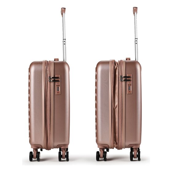 Benzi 5823 4 Rollen Kabinentrolley S 53 cm mit Dehnfalte