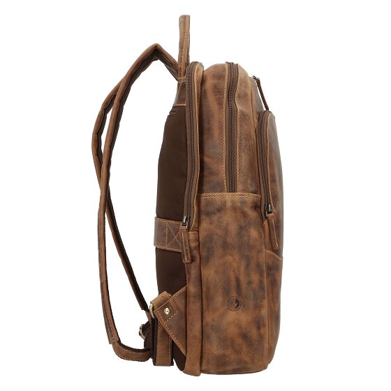 Greenburry Vintage Daypack Leder 43 cm Laptopfach