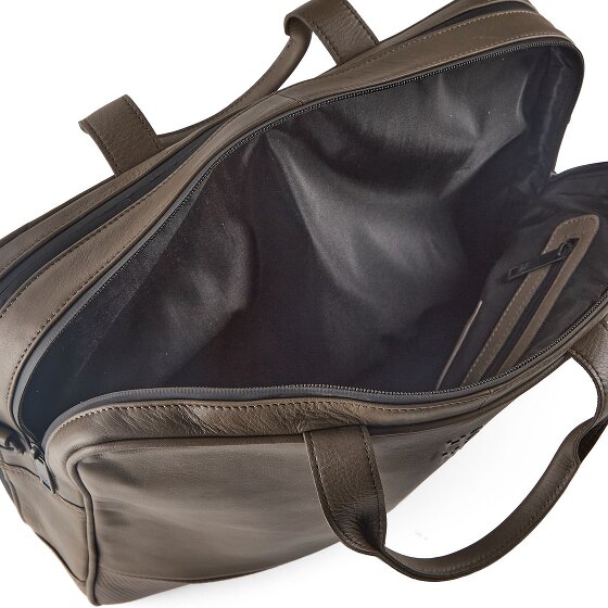 Harbour 2nd City Lights Aktentasche Leder 40 cm Laptopfach
