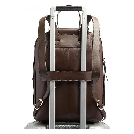 Piquadro Circle Daypack Leder 41 cm Laptopfach