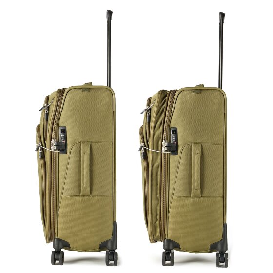 Samsonite Spark Sng 2 4 Rollen Trolley 67 cm mit Dehnfalte