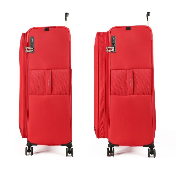 Samsonite Base Breeze 4 Rollen Trolley 81 cm mit Dehnfalte