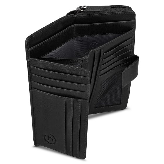 Bugatti Valencia Geldbörse RFID Schutz Leder 10 cm