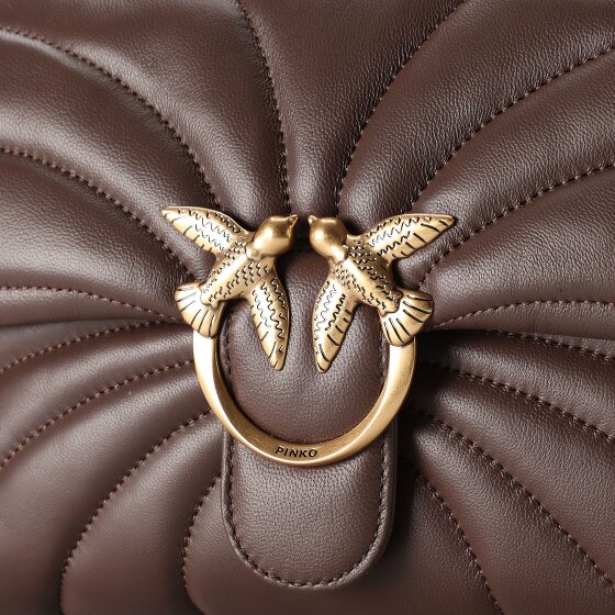 PINKO Love Puff Schultertasche Leder 30 cm