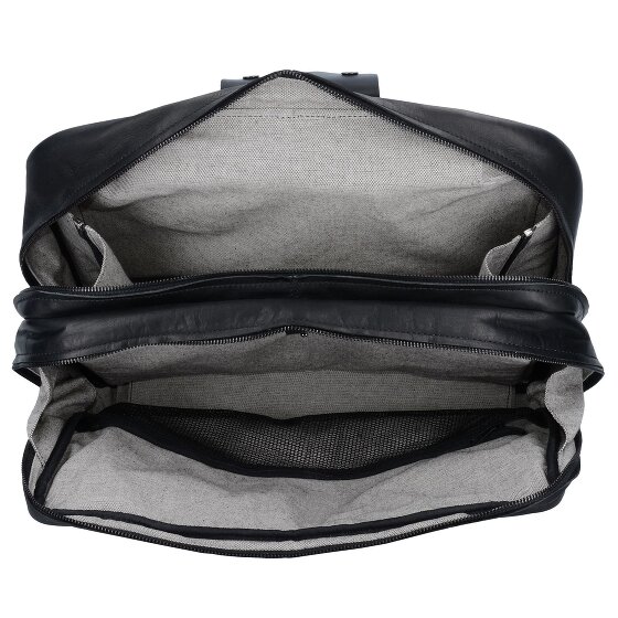 Harold's 2-Rollen Businesstrolley Leder 40 cm Laptopfach