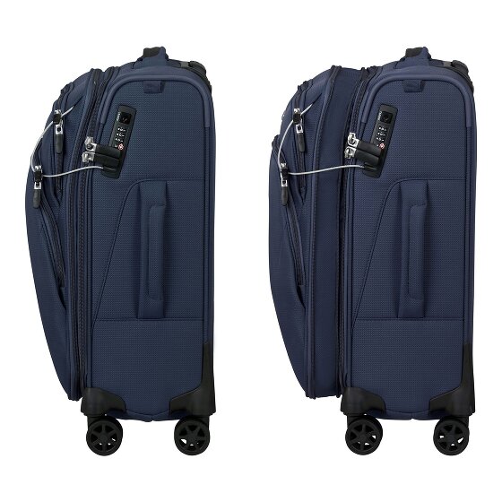 Samsonite Spark Sng 2 4 Rollen Kabinentrolley 55 cm mit Dehnfalte