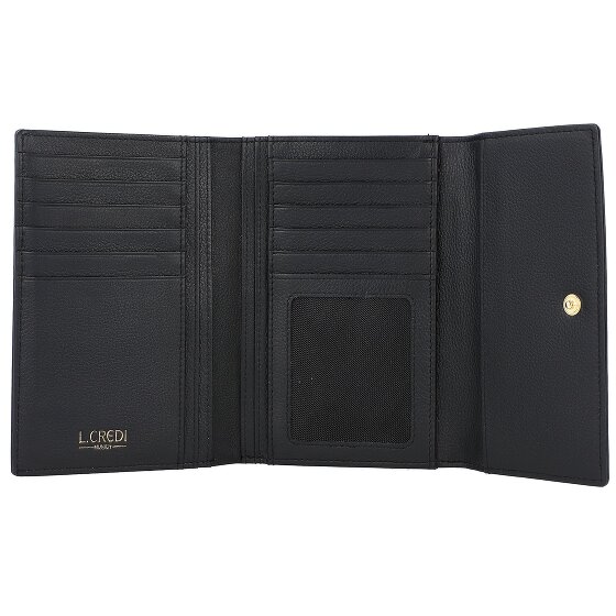 L.Credi Evelyn Geldbörse RFID Leder 14,5 cm