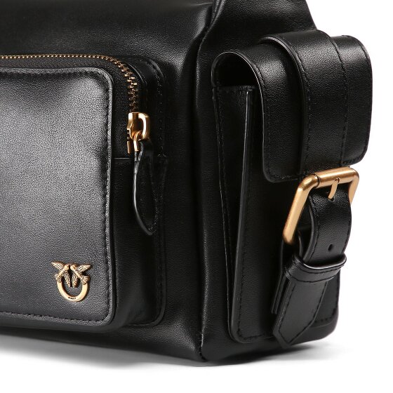 PINKO Cargo Schultertasche Leder 31 cm