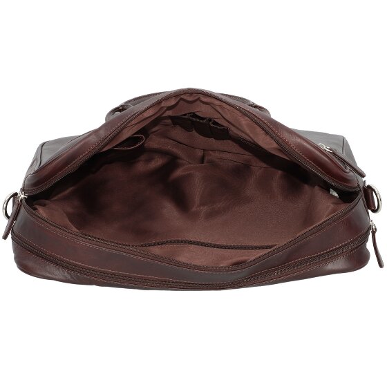 Dermata Aktentasche Leder 40 cm Laptopfach