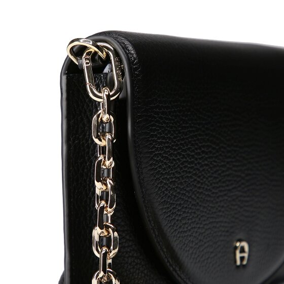 AIGNER Umhängetasche RFID Schutz Leder 20 cm