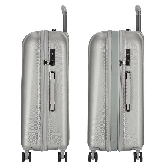 Polestream Moonrock 4 Rollen Trolley 78 cm mit Dehnfalte