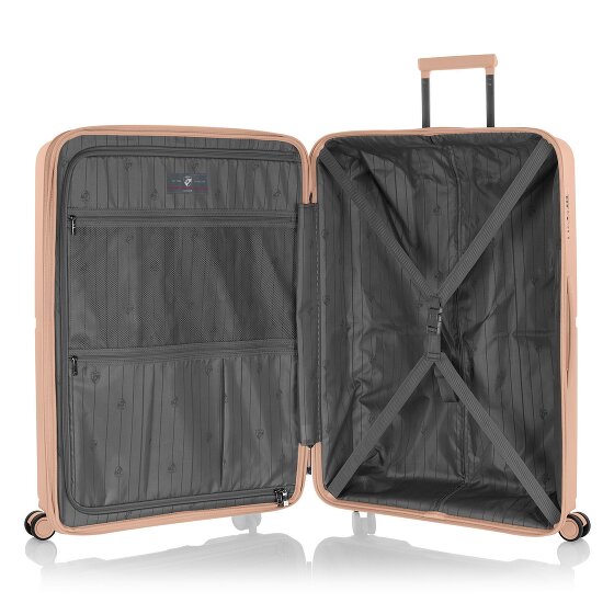 Heys AirLite 4 Rollen Trolley L 76 cm mit Dehnfalte