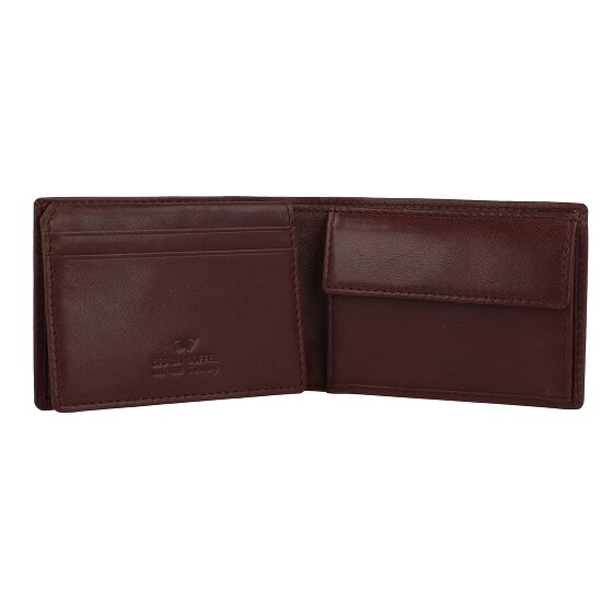 Braun Büffel Arezzo Geldbörse RFID Schutz Leder 10.5 cm