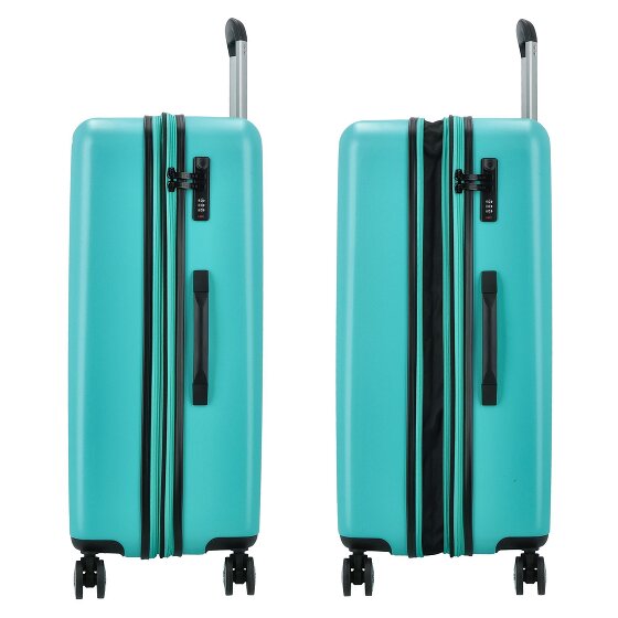 Gabol Future Plus 4 Rollen Trolley 74 cm mit Dehnfalte