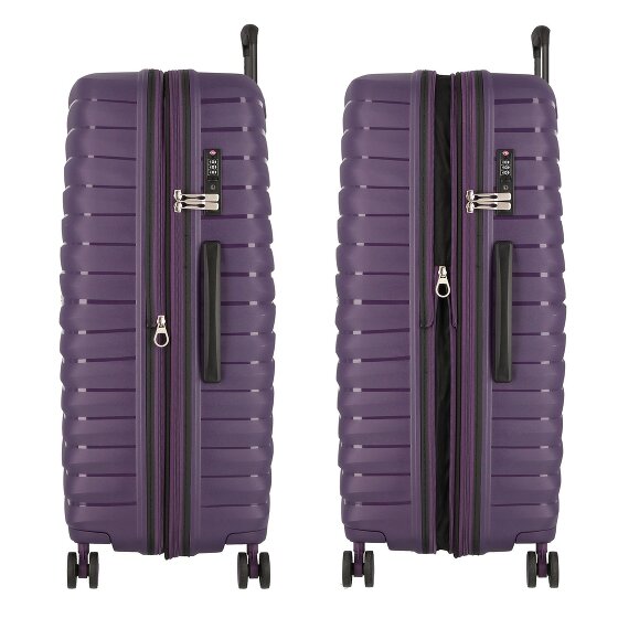 Jump Xwave 4 Rollen Trolley 76 cm mit Dehnfalte