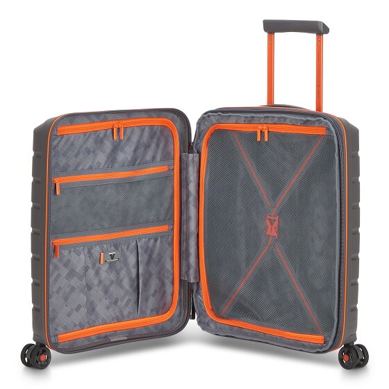 Roncato B-Flying Move 4 Rollen Kabinentrolley 55 cm mit Dehnfalte