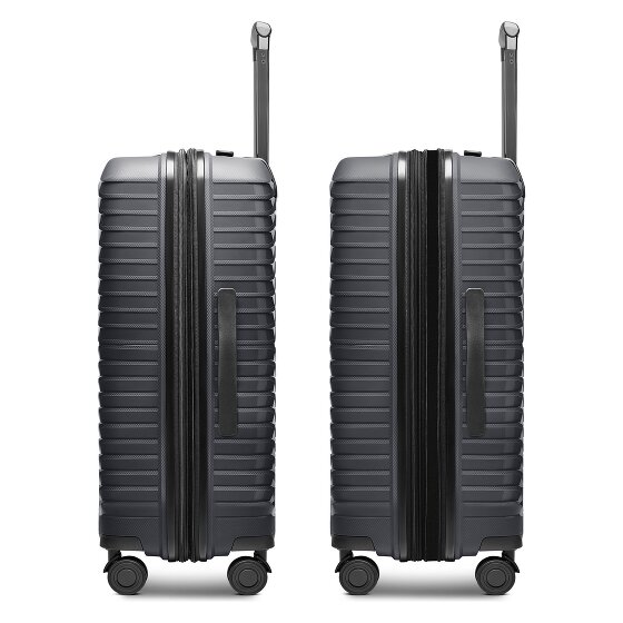 Stratic Shine 4 Rollen Trolley 66 cm mit Dehnfalte