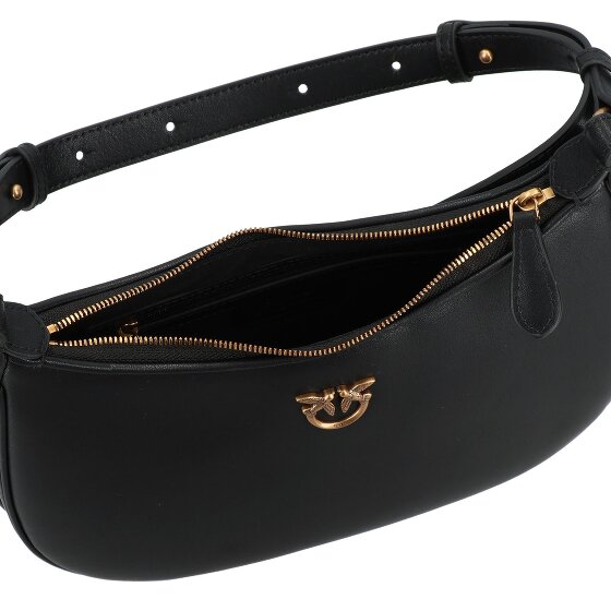 PINKO Half Moon Schultertasche Leder 26 cm