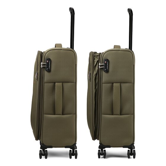 American Tourister Nitestream 4 Rollen Kofferset 3-teilig mit Dehnfalte