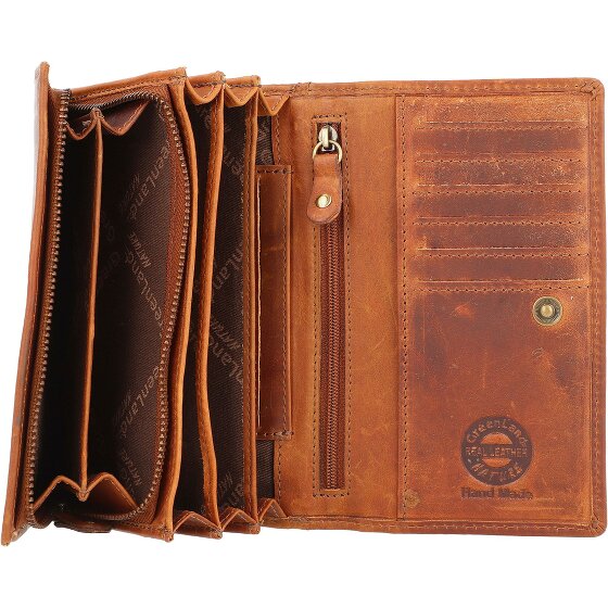 Greenland Nature Soft & Safe Geldbörse Leder 16 cm RFID
