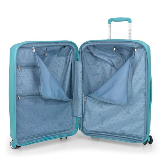Gabol Queens 4 Rollen Trolley M 64.5 cm mit Dehnfalte