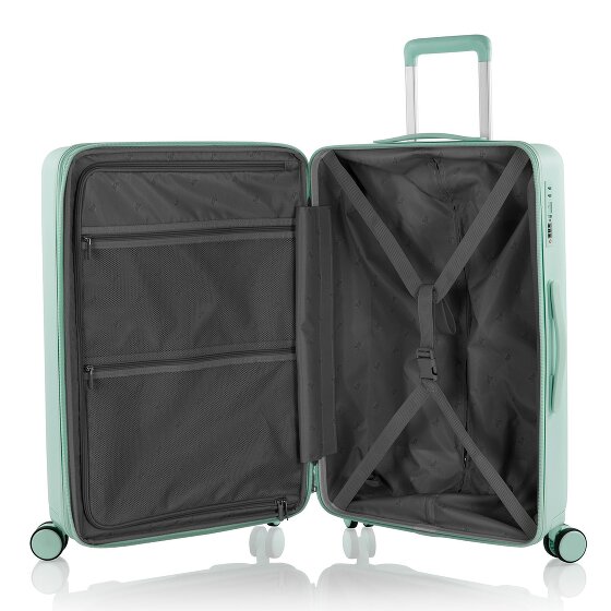 Heys Pastel 4 Rollen Trolley M 66 cm mit Dehnfalte