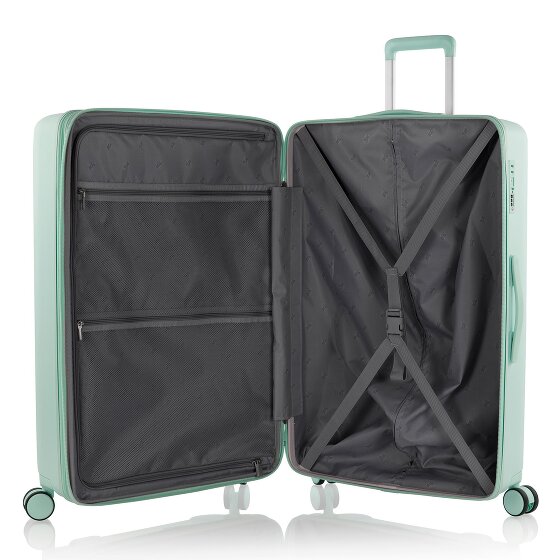 Heys Pastel 4 Rollen Trolley L 76 cm mit Dehnfalte