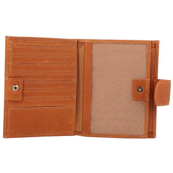 Mika Geldbörse Leder 10 cm