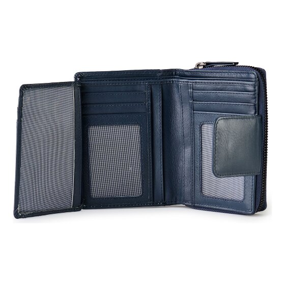 Jack Kinsky Livorno 511 Geldbörse RFID Schutz Leder 9.5 cm