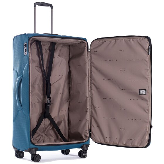 Stratic Bendigo Light + 4 Rollen Trolley 84 cm mit Dehnfalte