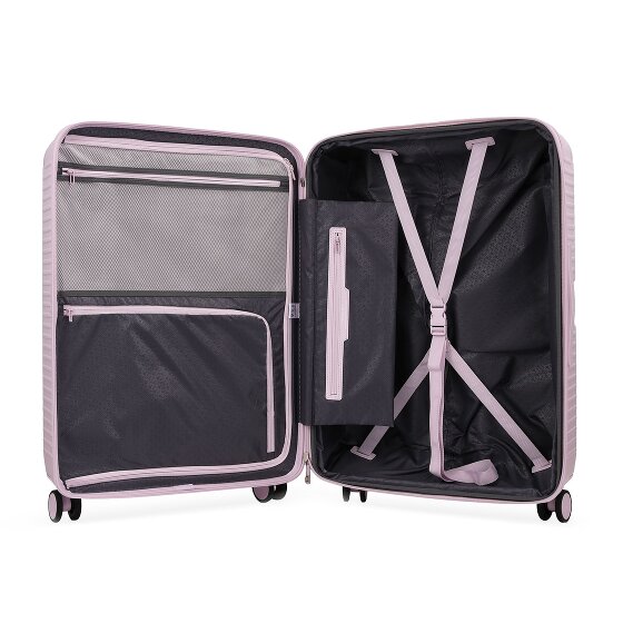 Hedgren Raku 4 Rollen Trolley 75 cm mit Dehnfalte