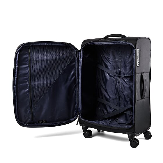 Cocoono Mauritius 4 Rollen Trolley M 70 cm mit Dehnfalte