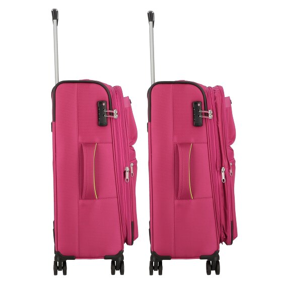 d&n Travel Line 6704 4-Rollen Trolley 65 cm