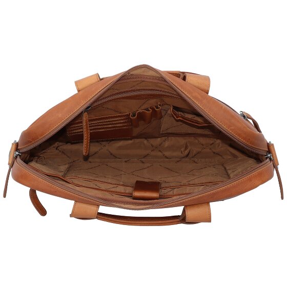 The Chesterfield Brand Wax Pull Up Aktentasche Leder 40 cm Laptopfach