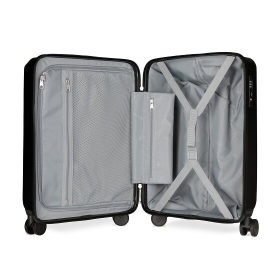 Bugatti Linea 4 Rollen Kabinentrolley S 55 cm