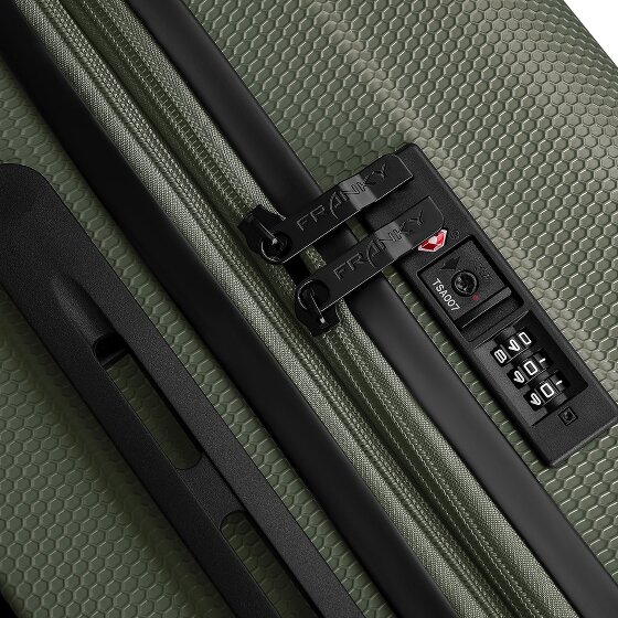 Franky Munich 4.0 4-Rollen Trolley M 66 cm mit Dehnfalte